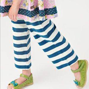 Matilda Jane Anchors Away Blue Striped Pants 6